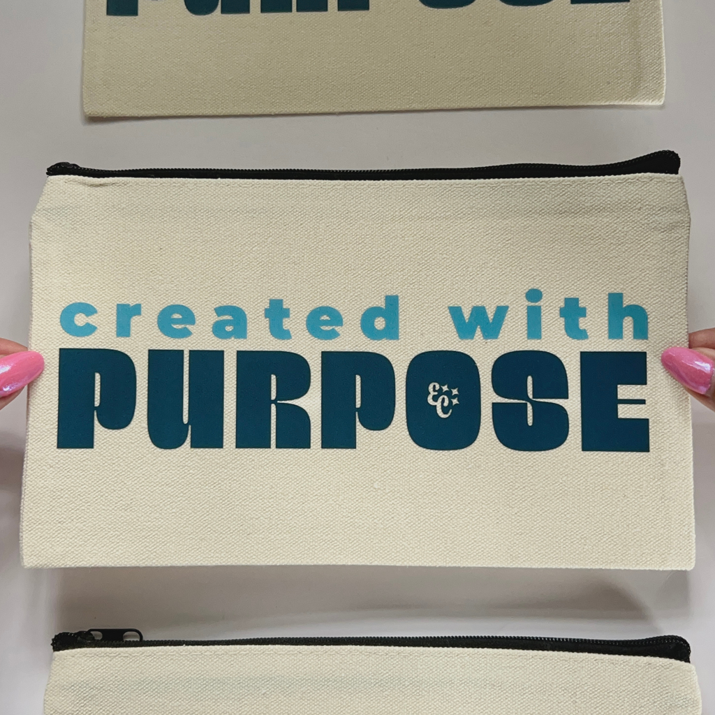 Cartuchera Created with purpose