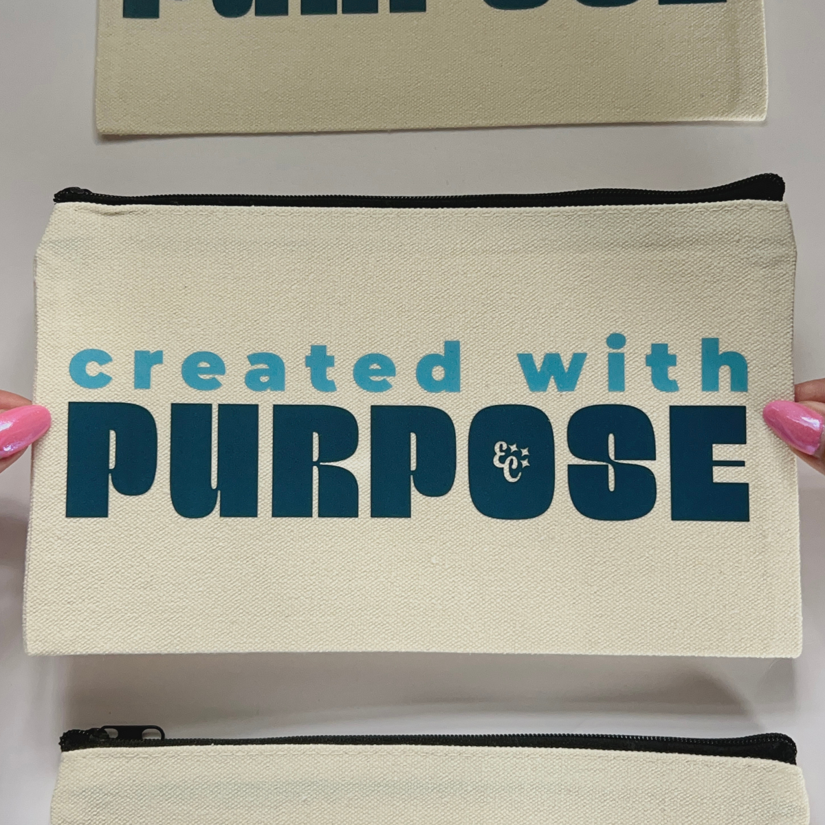 Cartuchera Created with purpose