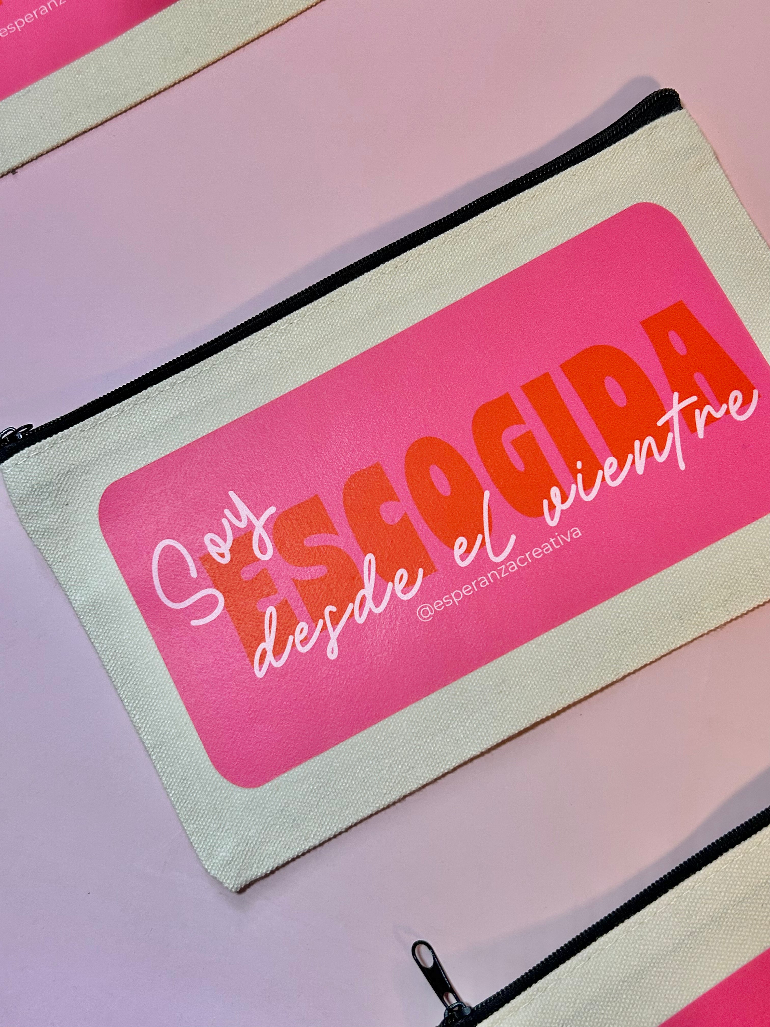 Cartuchera Soy escogida desde el vientre